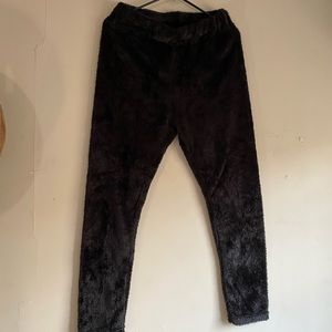 Black cozy pants